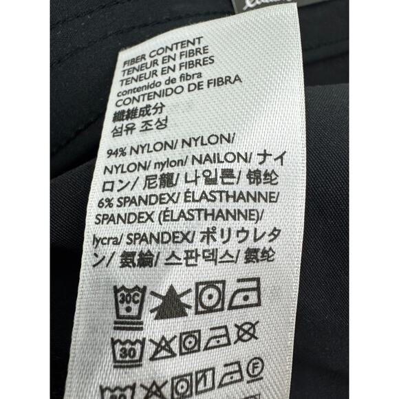 Eddie Bauer Rainier Capris Black Lightweight Activewear Hiking Women's Size 10 - Picture 8 of 9